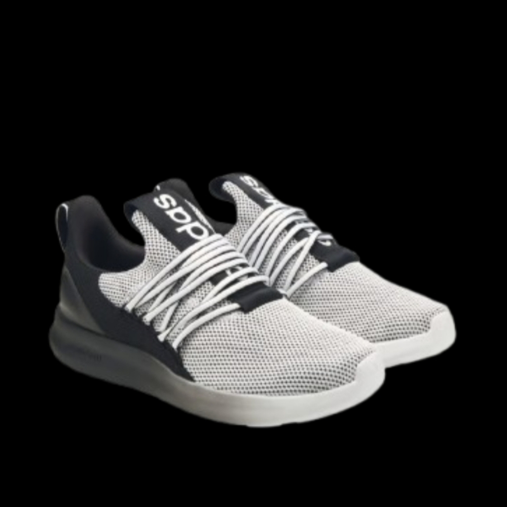 Adidas Lite Racer Adapt 7 Running Womens Size 9/Mens 8 White Black